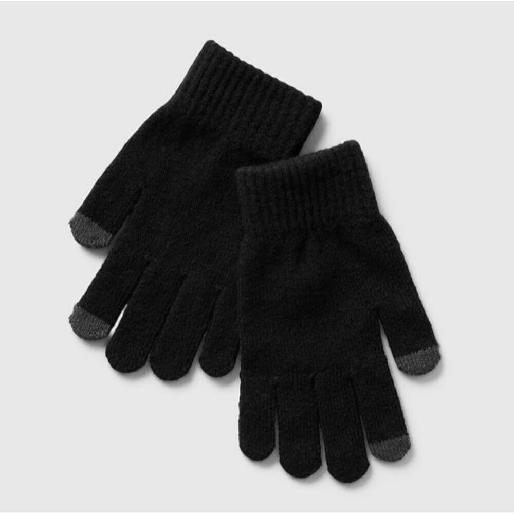 Echo 23 NYC Women's Solid Smartphone Gloves Black O/S (MSRP $38)